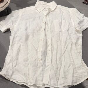 Porter & ash Classic White linen shirt